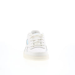 Reebok Court Advance Womens Beige Leather Lace Up Lifestyle Sneakers Shoes