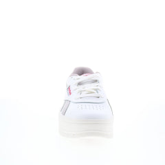 Reebok Court Advance Surge Womens White Leather Lifestyle Sneakers Shoes