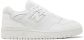 New Balance Men's Sneakers, White / White / White, BB550WWW