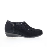 Drew Metro 14794-16 Womens Black Leather Loafers Casual Shoes