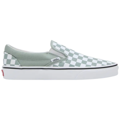 Vans Mens Green Classic Slip-On Sneakers, VN000BVZCJL