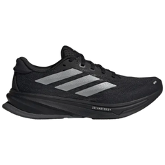 Adidas Womens Black Supernova Rise 2 'Core Black Silver' Sneakers, JQ7697