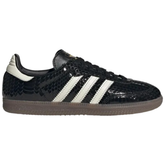 Adidas Originals Women's Black Snakeskin Samba OG Sneakers, IH9015