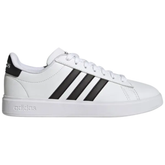 Adidas Women's White/Black Grand Court 2.0 Sneakers, GW9214 (No Box)
