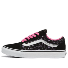 Vans Mens 'Black Pink'Old Skool Shoes, VN000CP5448