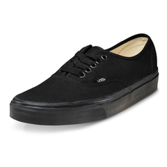 Adidas Mens Black Mono Authentic Sneakers, VN0EE0BKA