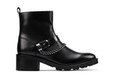 Clarks Roseleigh High 26155708 Womens Black Zipper Leather Casual Boots