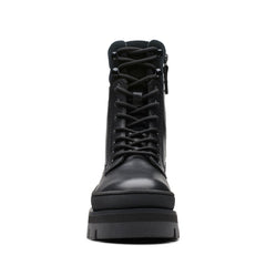 Clarks Orianna 2 Hike 26174060 Womens Black Leather Lace Up Casual Boots