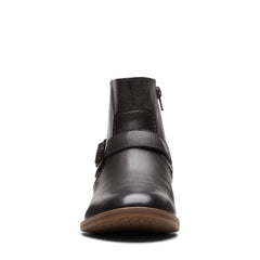 Clarks Camzin Loop 26174151 Womens Brown Leather Ankle & Booties Boots