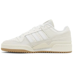 Adidas Originals Men's Chalk White Forum Low Sneakers, ID6858 (No Box)
