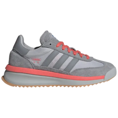 Adidas Men's Grey/Red SL72 RTN Sneakers, IH7994 (No Box)