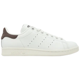 Adidas Originals Men's White/Brown Stan Smith Sneakers, IH2142 (No Box)