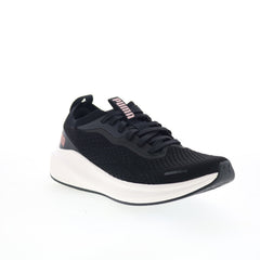 Puma Skyrocket Lite Engineered Womens Black Canvas Lifestyle Sneakers Shoes