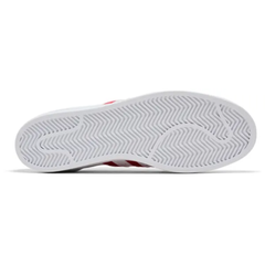 Adidas Originals Men's White/Red Superstar Sneakers, IG9367 (No Box)