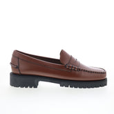 Sebago Dan Lug 7002IJ0-900 Womens Brown Loafers & Slip Ons Penny Shoes