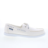 Sebago Jackman 72113LW-911 Womens White Loafers & Slip Ons Boat Shoes