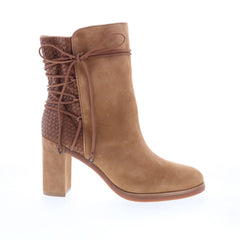Johnston & Murphy Adley 78-51722 Womens Brown Suede Casual Dress Boots