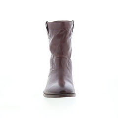 Johnston & Murphy Lenora 78-51872 Womens Brown Leather Casual Dress Boots