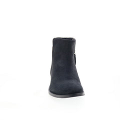 Johnston & Murphy Liliana 78-51961 Womens Black Suede Casual Dress Boots