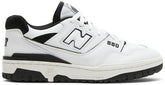 New Balance Men's Sneakers, Black and White, BB550HA1