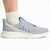 Adidas Men's Grey Lite Racer Adapt 7.0 Running Shoes, JI4982
