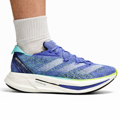 Adidas Men's Blue/Lucid Lemon Adizero Prime X 2.0 Strung Shoes, IF1209 (No Box)