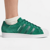 Adidas Men's Green Superstar ADV Sneakers, JQ1103 (No Box)