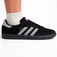 Adidas Originals Men's Blac/Grey Samba ADV Sneakers, IH3348 (No Box)