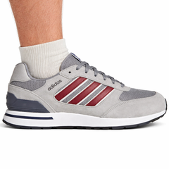 Adidas Men's Run 80's Grey Suede Running Shoes, ID1882