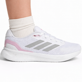 Adidas Women's White/Pink/Grey Runfalcon 5 Sneakers, JI3981 (No Box)