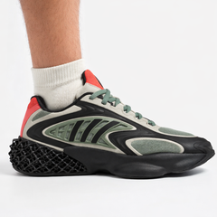 Adidas Men's Green/Black 4D Krazed Sneakers, HP2812 (No Box)