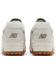 New Balance Women's 550 Chunky Sneakers, White Olive Gum, BBW550FO