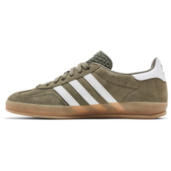 Adidas Originals Gazelle Indoor Sneakers, Olive Strata, JQ0174