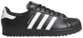 Adidas Originals Men's Superstar Golf Sneakers, Black, IE6053