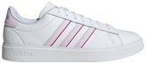 Adidas Women's White/Lavender Grand Court 2.0 Sneakers, IG9242