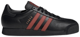 Adidas Men's Samoa Sneakers, Black/Red, JQ0046