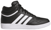 Adidas Men's Black / White Hoops 4.0 Mid Sneakers, JQ9994