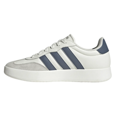 Adidas Men's White & Navy Barreda Sneakers, JR1318