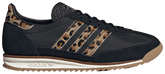 Adidas Women's SL 72 Vintage Sneakers, Preloved Brown / Core Black / Gum, JR1640