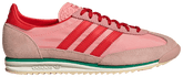 Adidas Women's SL 72 Vintage Sneakers, Semi Pink Spark / Red / Glow Pink, JS0254