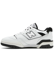 New Balance Men's Sneakers, Black and White, BB550HA1