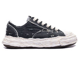 Maison Mihara Yasuhiro "PETERSON23" OG Sole Ripped Overdye Canvas in Black