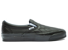 Vans LX Classic Slip-On 98 Quilted Leather in Black