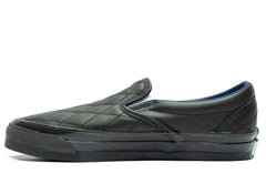 Vans LX Classic Slip-On 98 Quilted Leather in Black