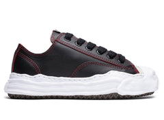 Maison Mihara Yasuhiro Leather Peterson Low in Black