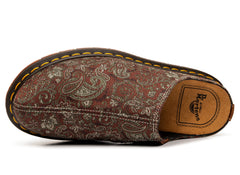 Dr. Martens San Mule in Russet Red & Multi Color