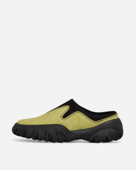 Suede Chop Saw Mules Celery / Black