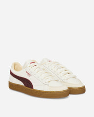 Nahmias Suede Vintage Red Sneakers Warm White / For All Time Red