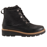 Softwalk Whitney S2261-001 Womens Black Leather Casual Dress Boots