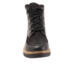 Softwalk Whitney S2261-001 Womens Black Leather Casual Dress Boots
